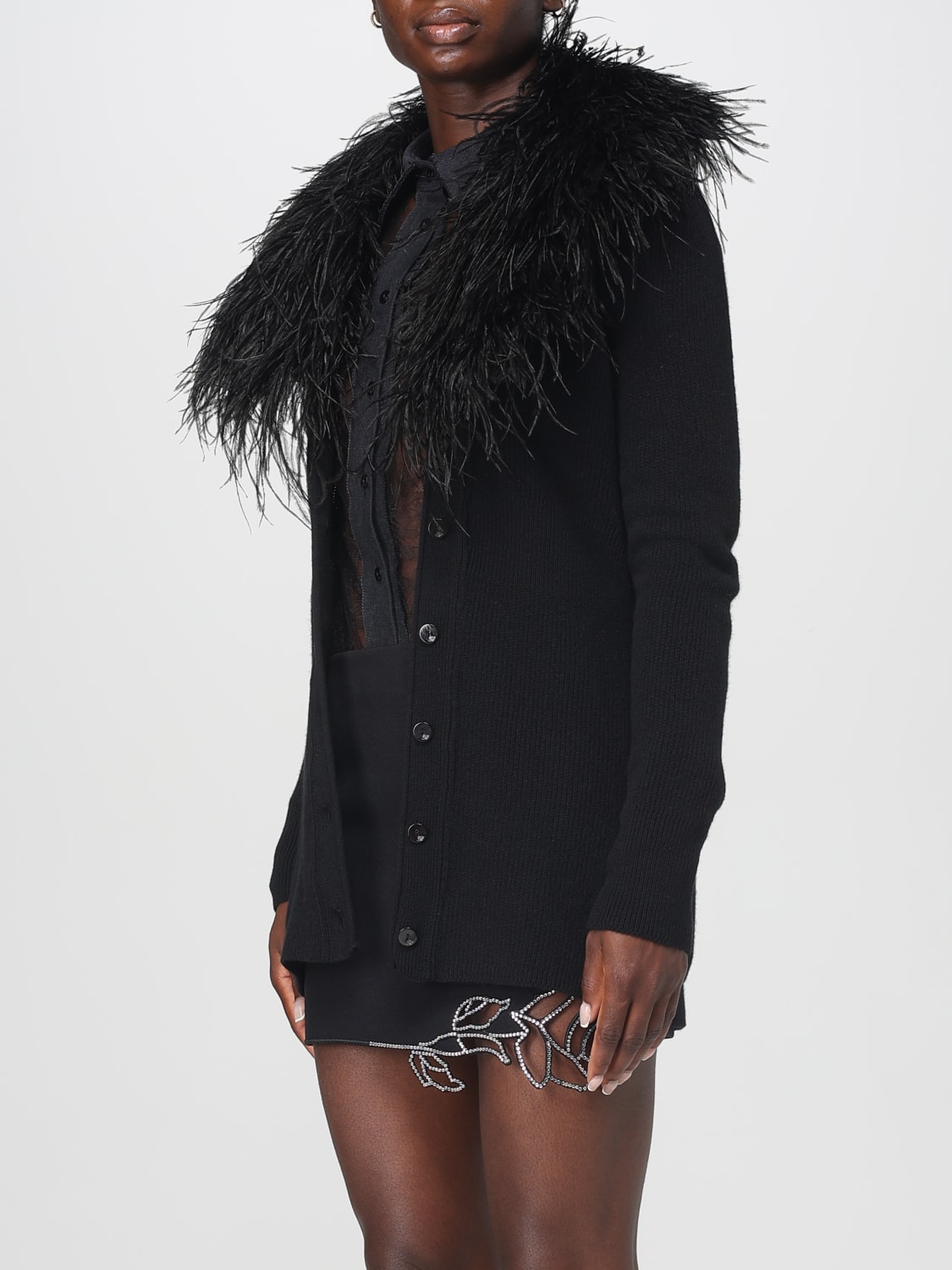 BLUMARINE PULLOVER: Pullover damen Blumarine, Schwarz - Img 4