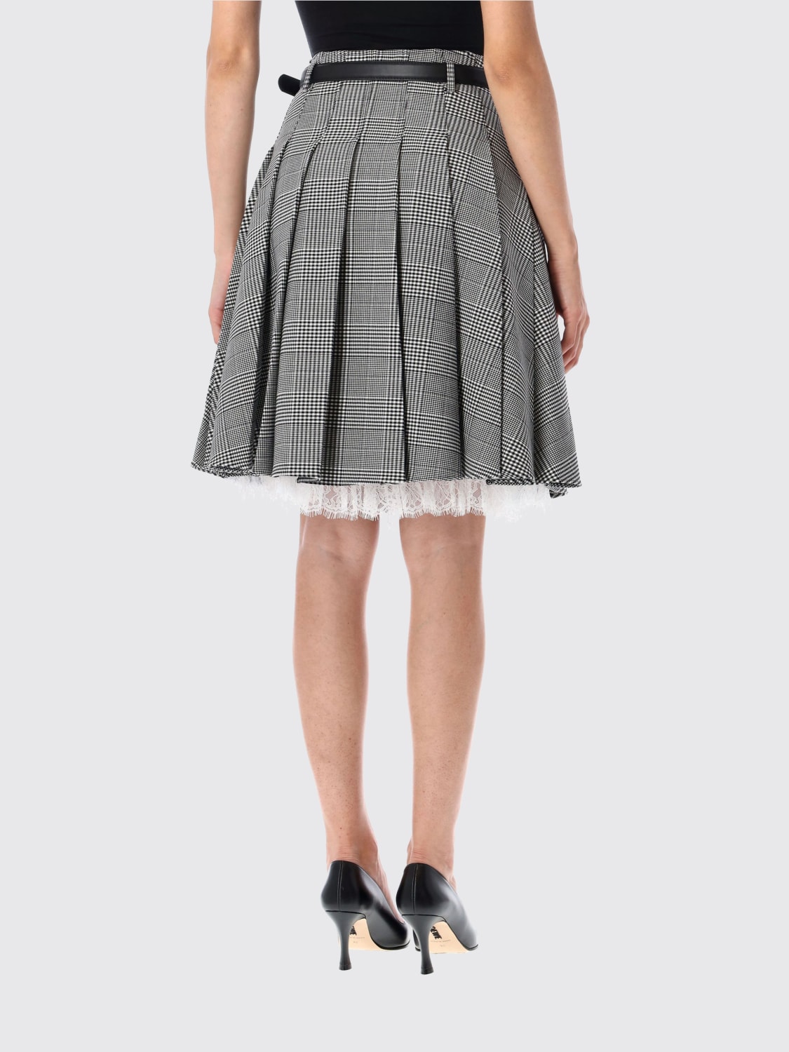 SELF-PORTRAIT FALDA: Falda mujer Self-portrait, Negro - Img 2