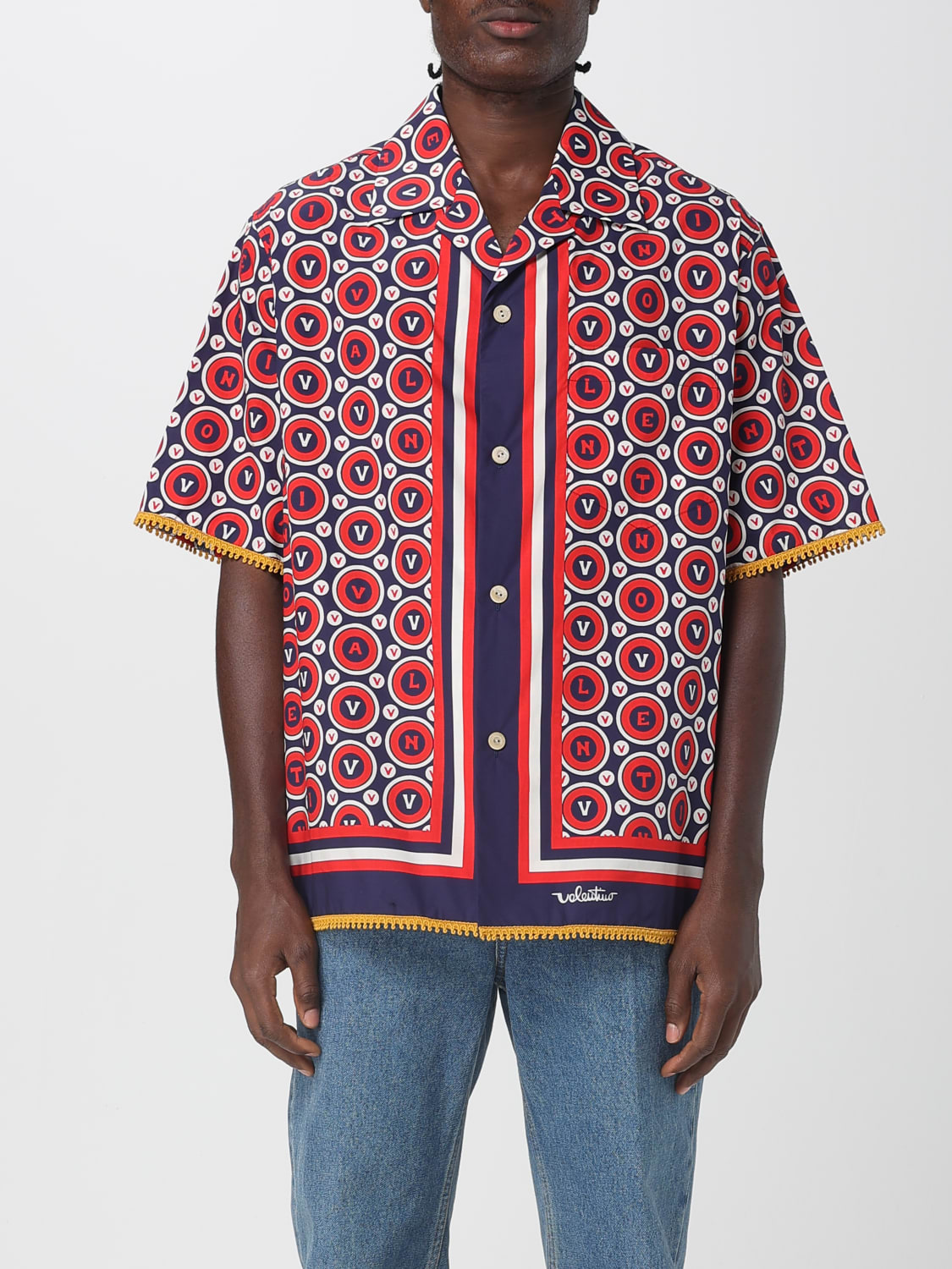 VALENTINO HEMD: Hemd herren Valentino, Blau - Img 1