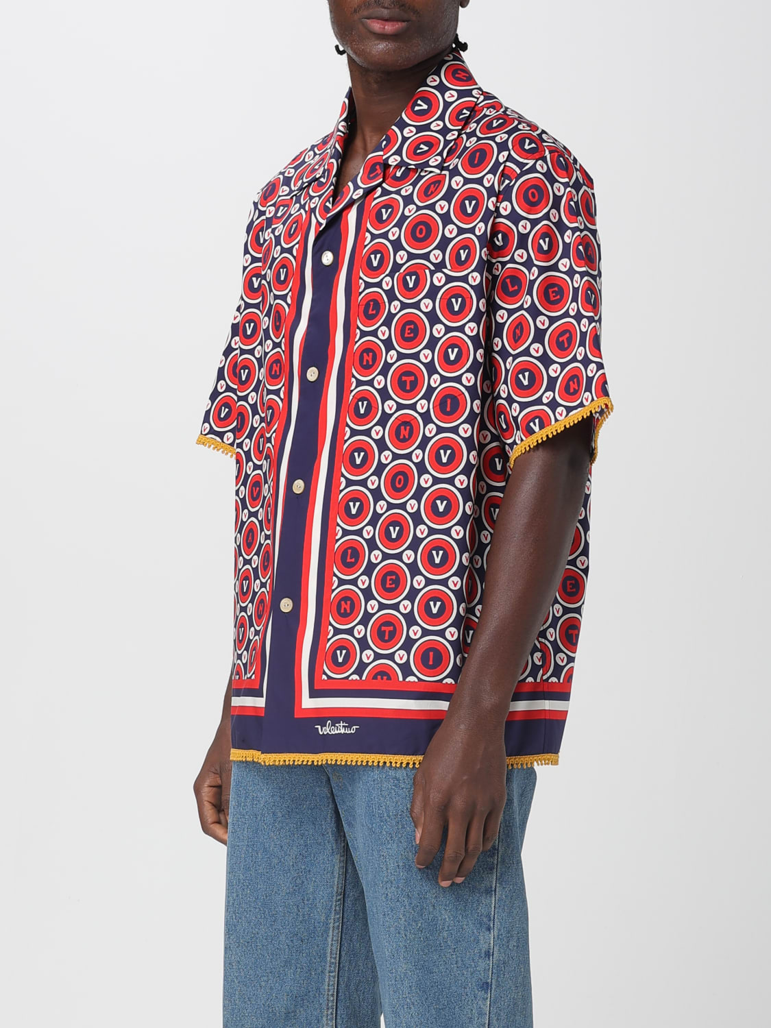 VALENTINO HEMD: Hemd herren Valentino, Blau - Img 4