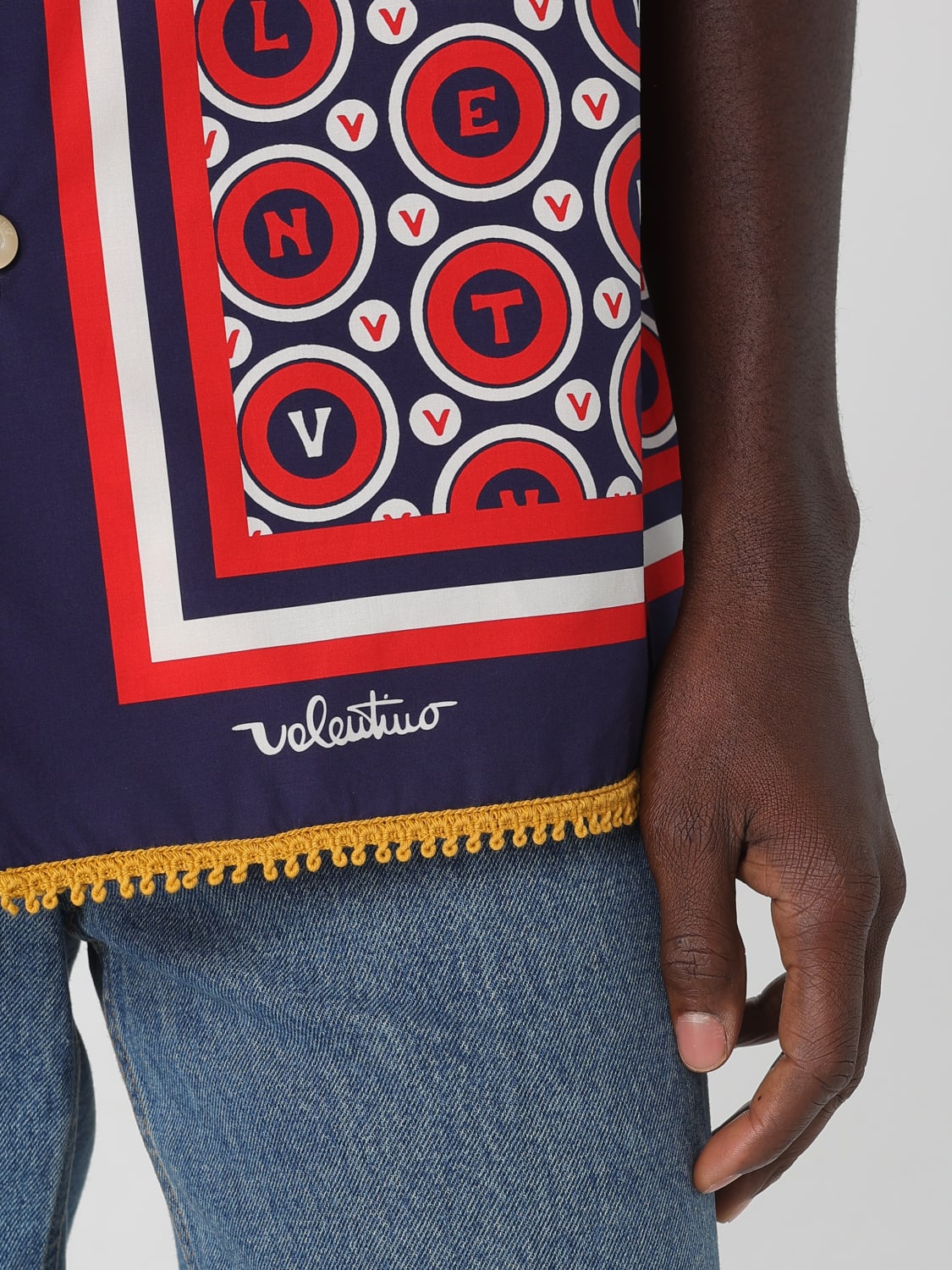 VALENTINO HEMD: Hemd herren Valentino, Blau - Img 5