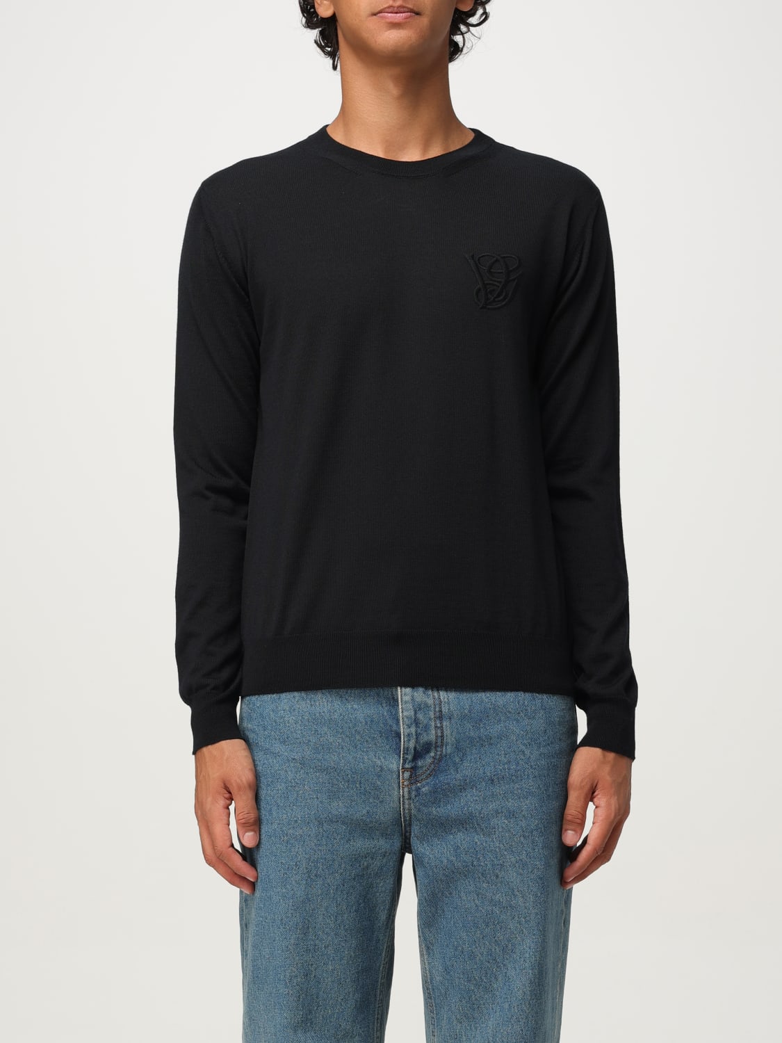 VALENTINO SWEATER: Sweater men Valentino, Black - Img 1