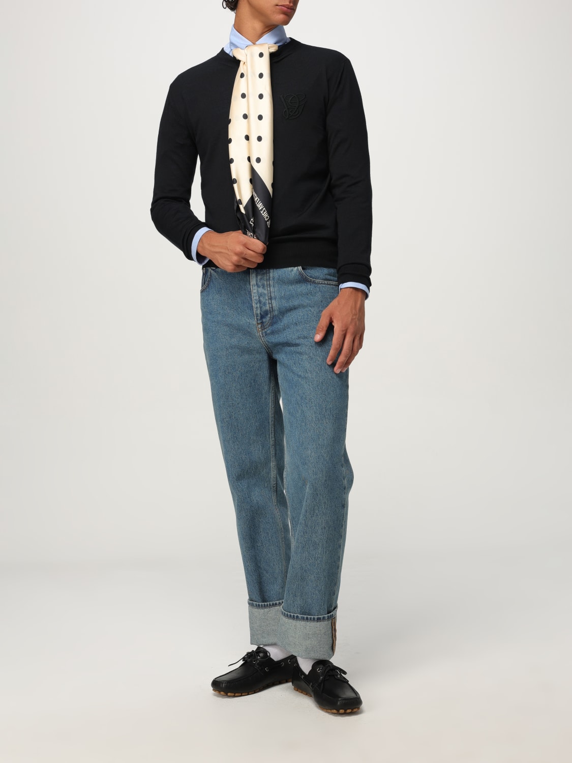 VALENTINO SWEATER: Sweater men Valentino, Black - Img 2