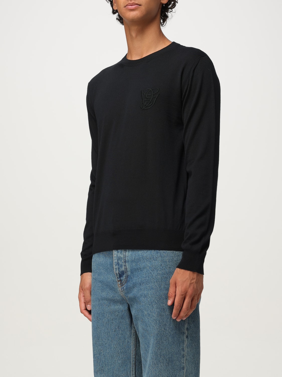 VALENTINO SWEATER: Sweater men Valentino, Black - Img 4