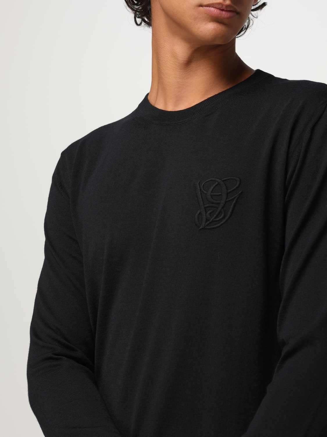 VALENTINO SWEATER: Sweater men Valentino, Black - Img 5