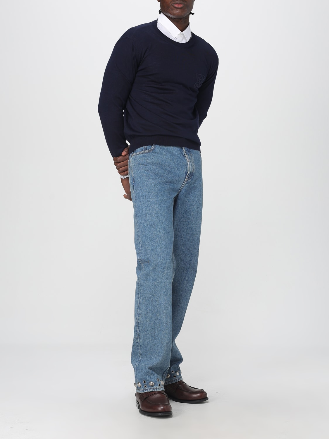 VALENTINO SWEATER: Sweater men Valentino, Marine - Img 2