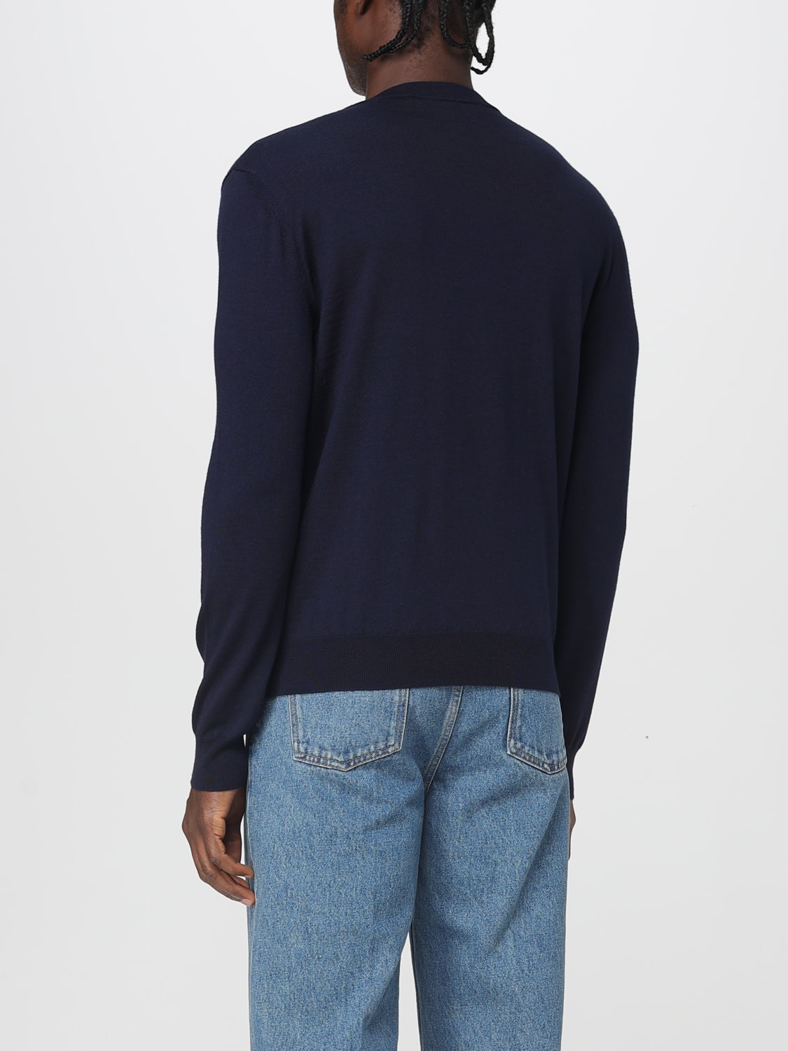 VALENTINO SWEATER: Sweater men Valentino, Marine - Img 3