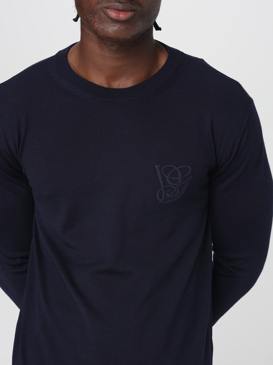 VALENTINO SWEATER: Sweater men Valentino, Marine - Img 5