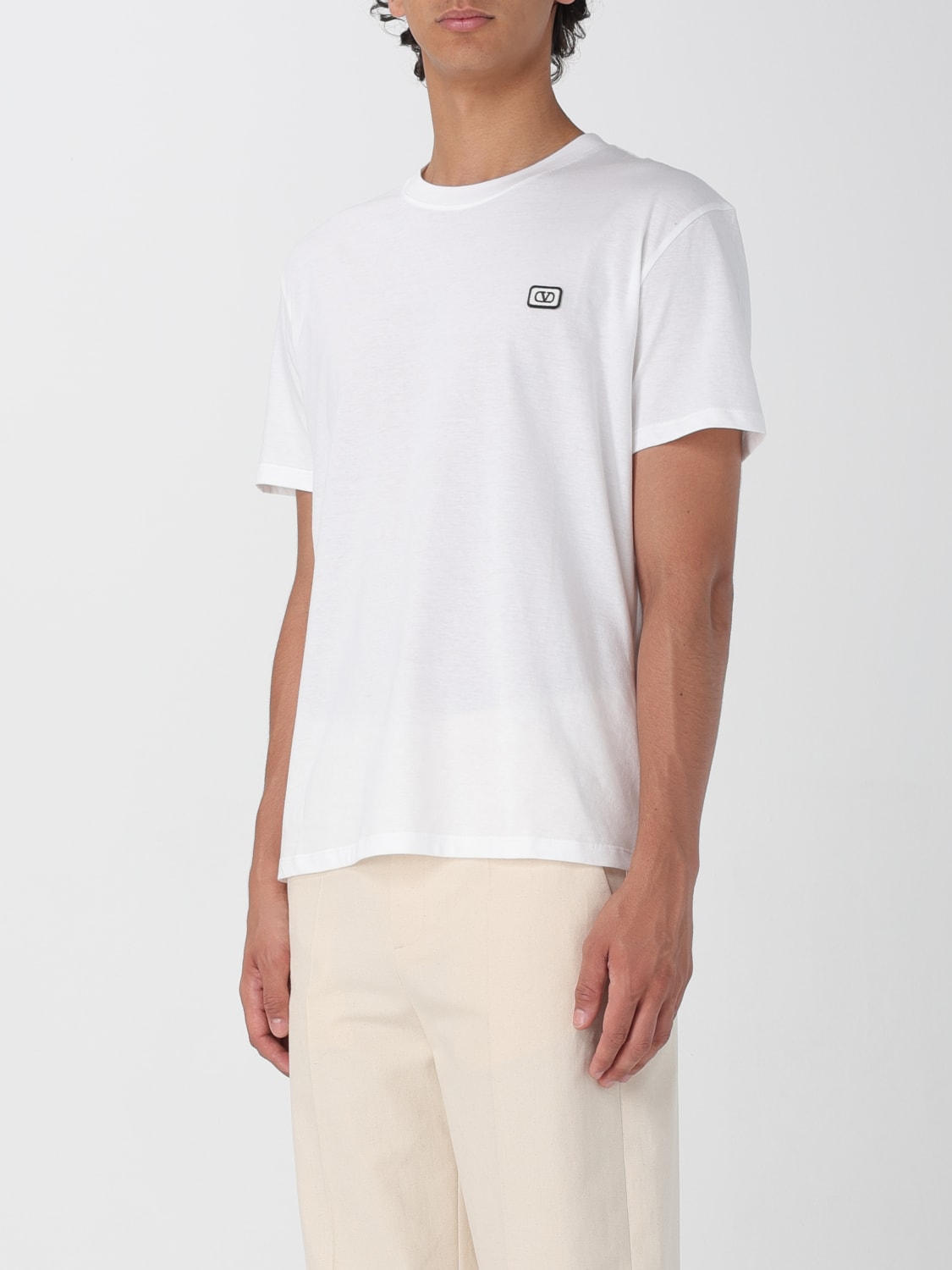 VALENTINO T-SHIRT: T-shirt men Valentino, Ivory - Img 3