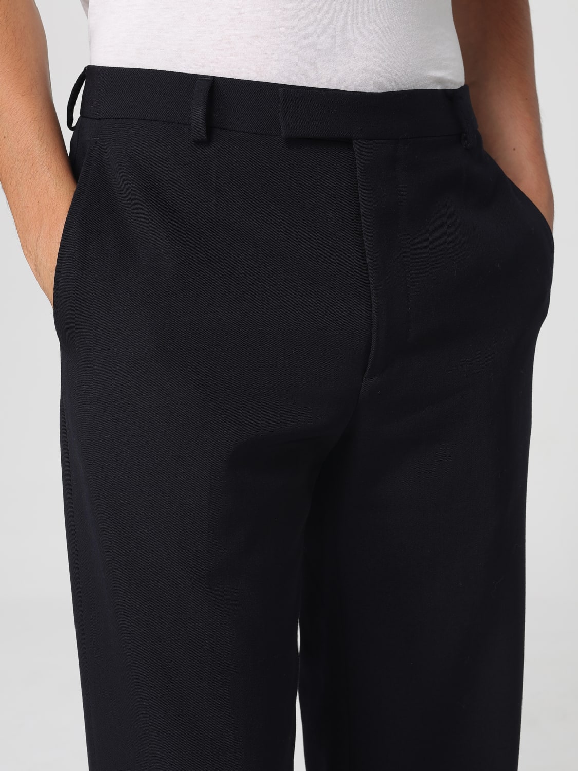 VALENTINO PANTS: Pants men Valentino, Navy - Img 4