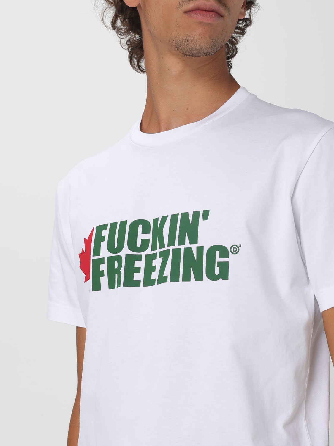 DSQUARED2 T-SHIRT: T-shirt men Dsquared2, White - Img 4