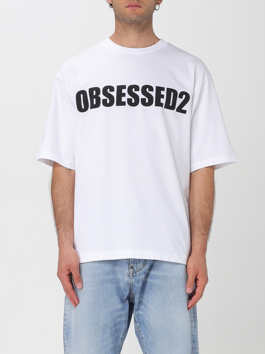DSQUARED2 T-SHIRT: T-shirt men Dsquared2, White - Img 1