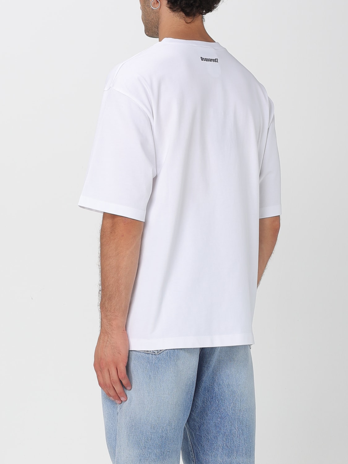 DSQUARED2 T-SHIRT: T-shirt men Dsquared2, White - Img 3