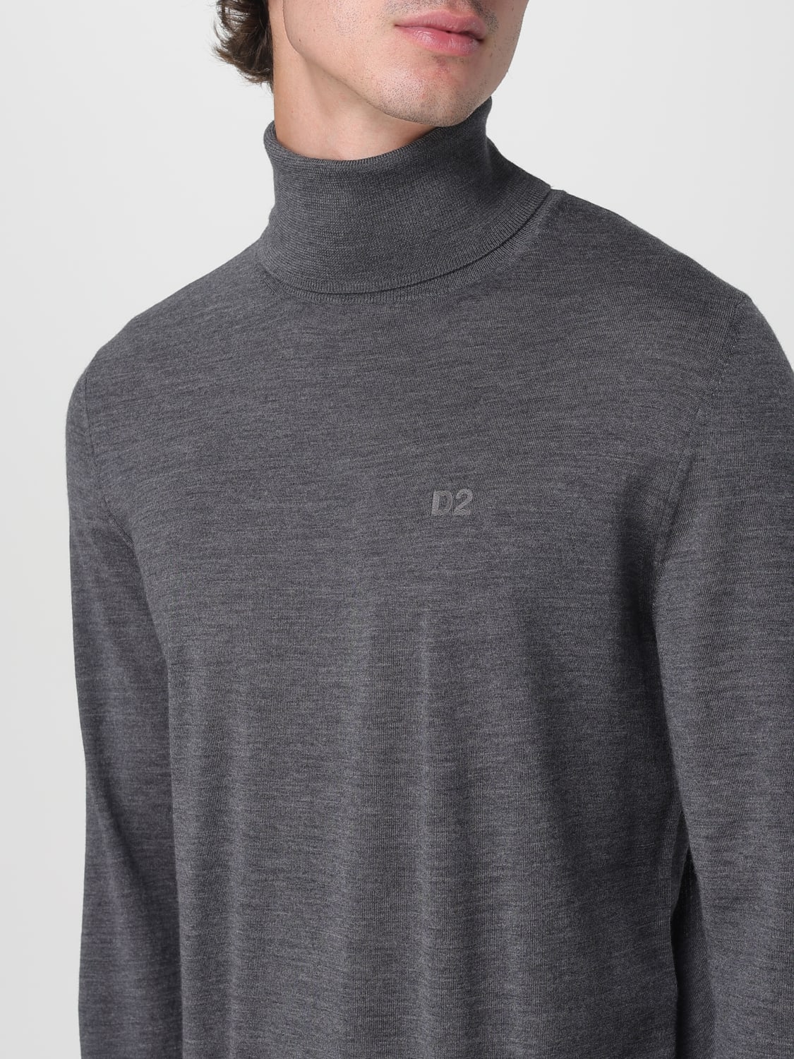 DSQUARED2 SWEATER: Sweater men Dsquared2, Grey - Img 3