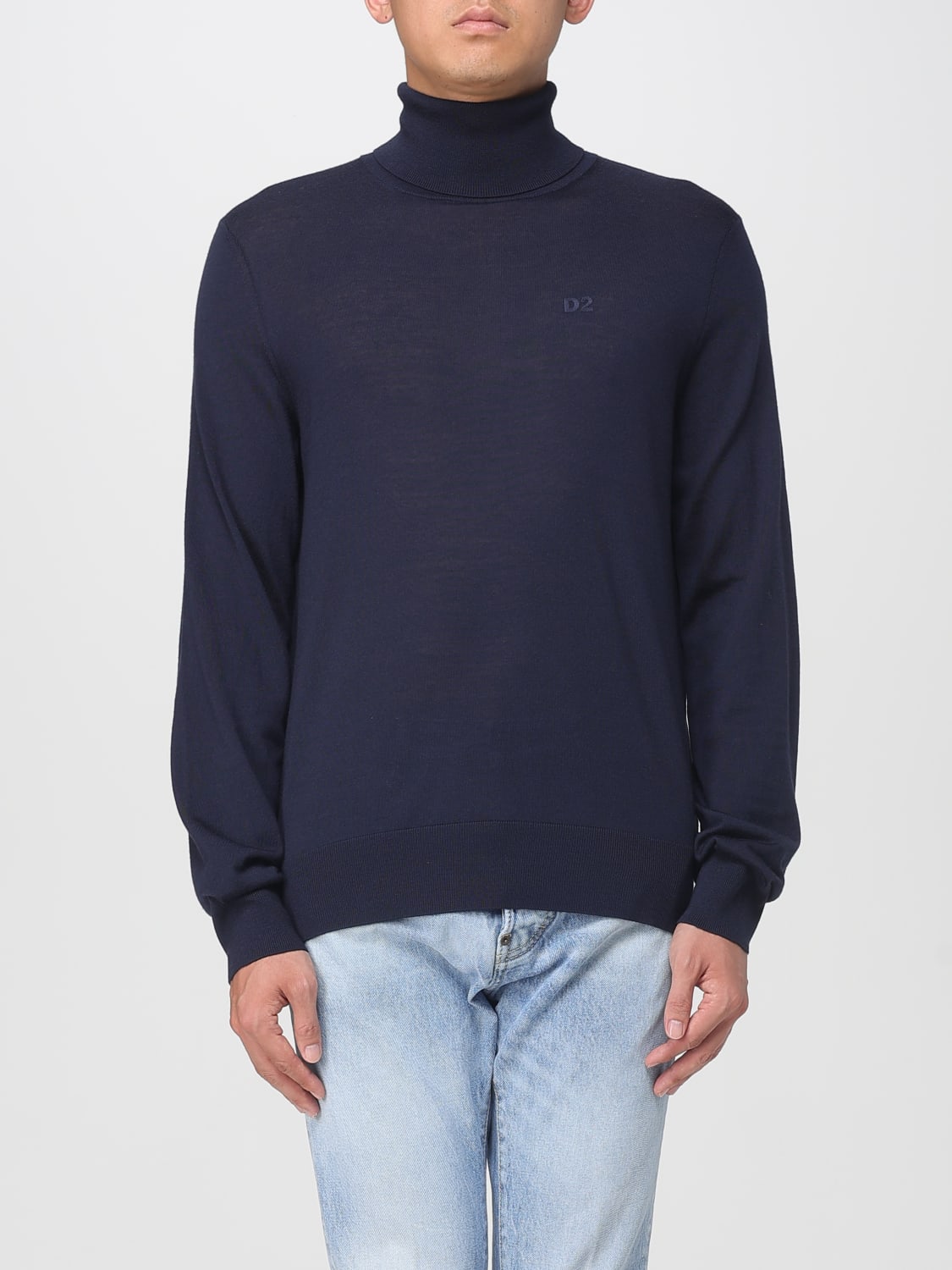 DSQUARED2 SWEATER: Sweater men Dsquared2, Navy - Img 1