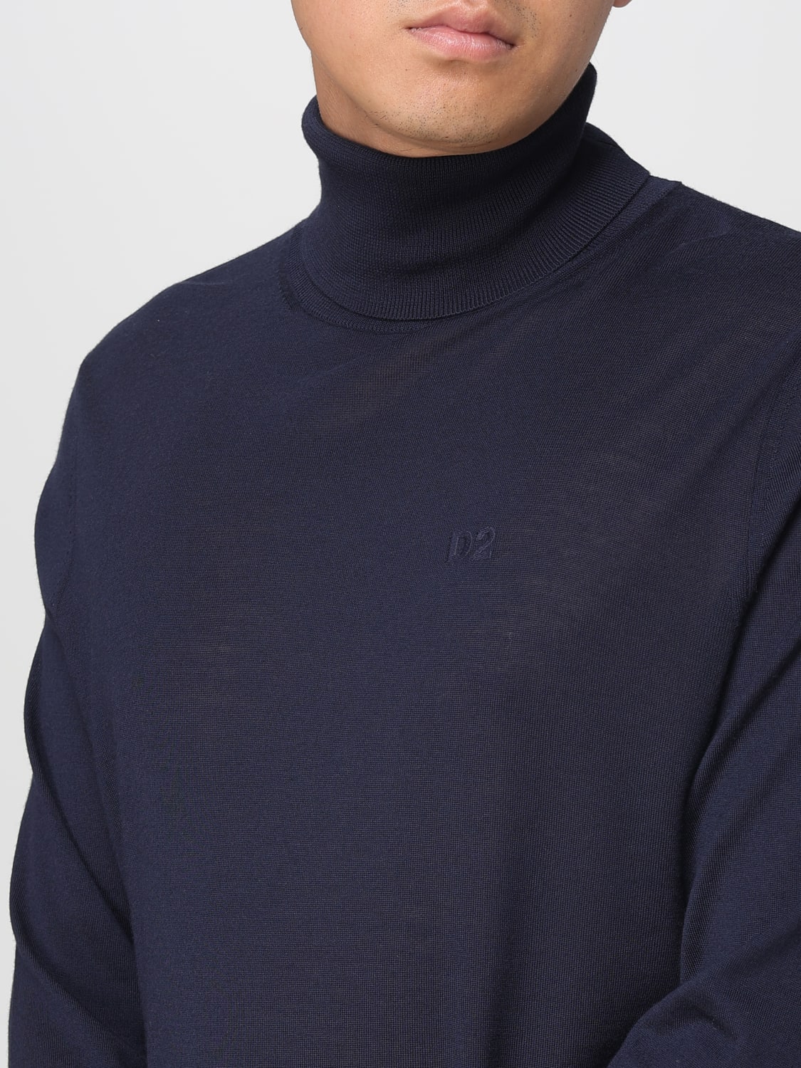 DSQUARED2 SWEATER: Sweater men Dsquared2, Navy - Img 3