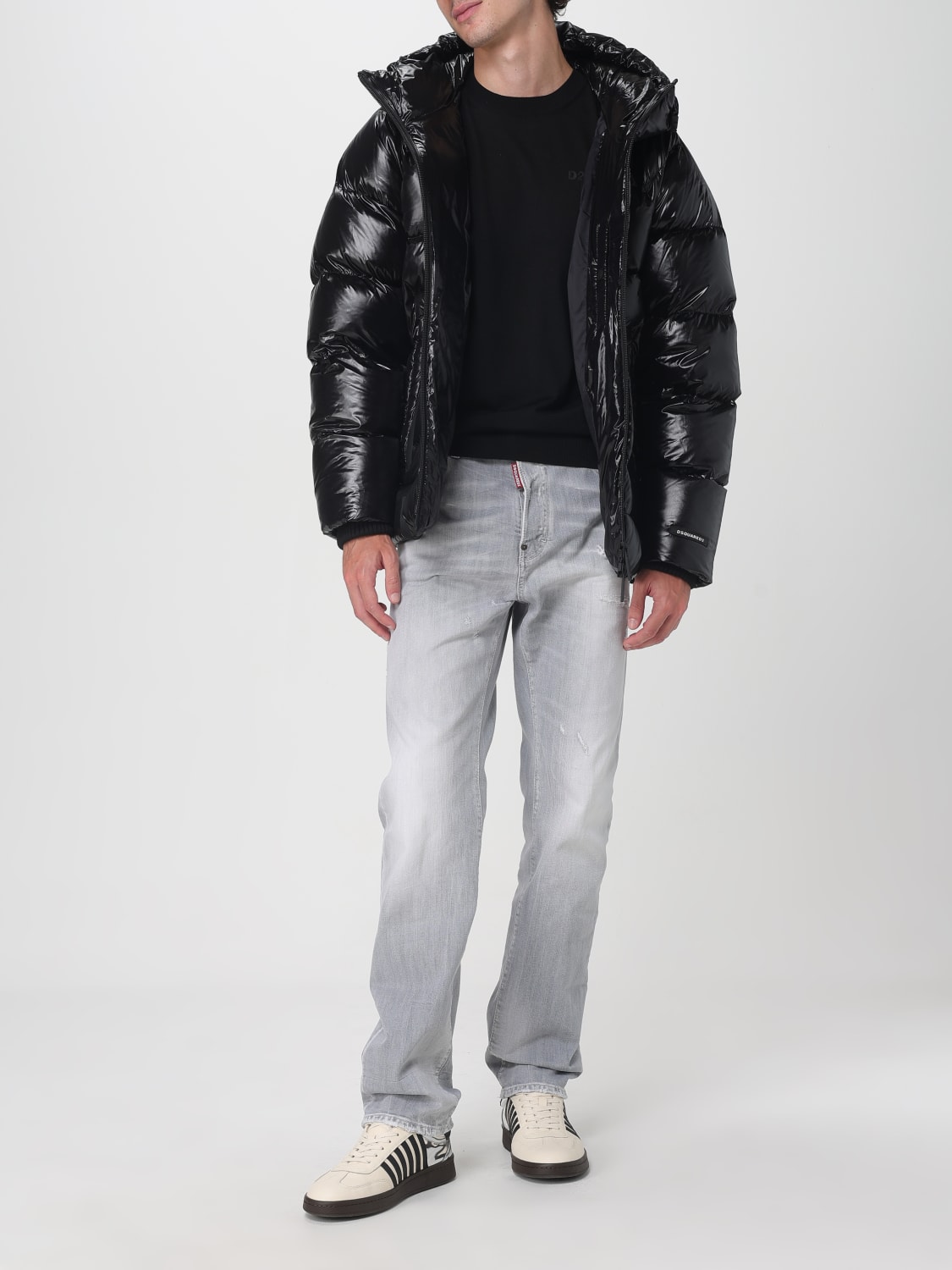 DSQUARED2 SWEATER: Sweater men Dsquared2, Black - Img 2