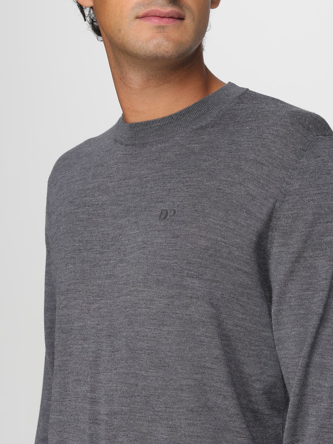 DSQUARED2 SWEATER: Sweater men Dsquared2, Grey - Img 3