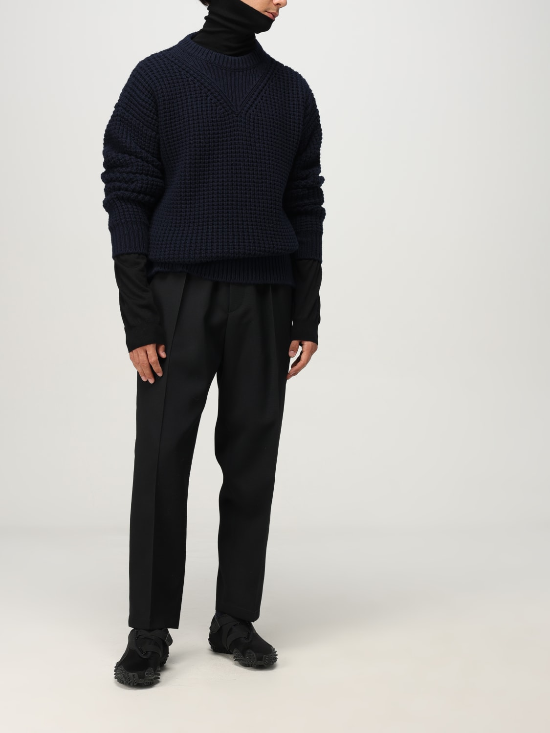 JIL SANDER PANTALONI: Pantalone Jil Sander in lana , Nero - Img 2