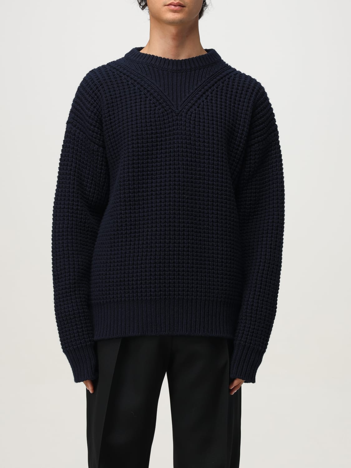 JIL SANDER SWEATER: Sweatshirt men Jil Sander, Black - Img 1