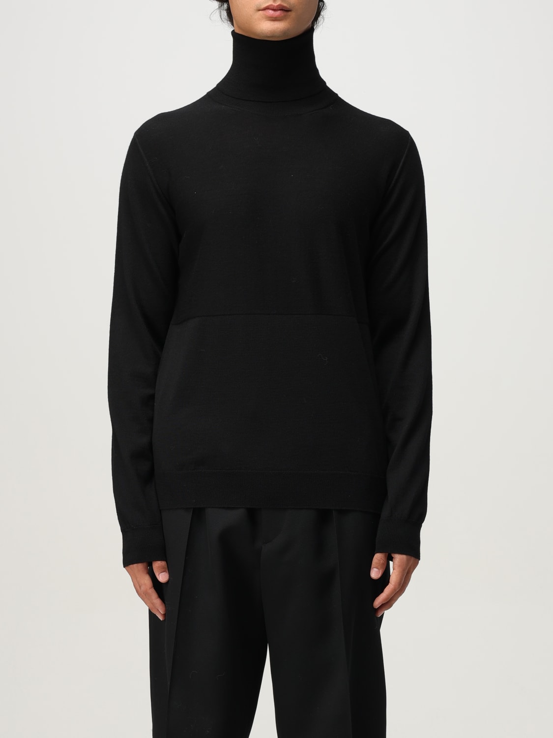 JIL SANDER PULLOVER: Pullover herren Jil Sander, Schwarz - Img 1
