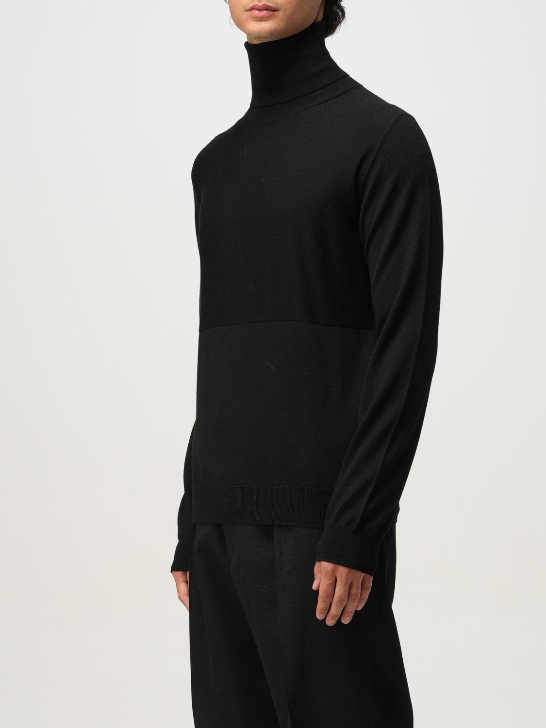 JIL SANDER PULLOVER: Pullover herren Jil Sander, Schwarz - Img 4
