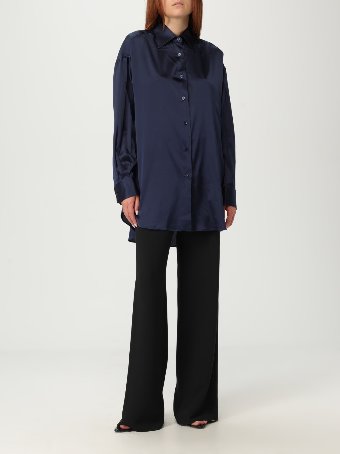 TOM FORD HEMDBLUSE: Hemdbluse damen Tom Ford, Blau - Img 2