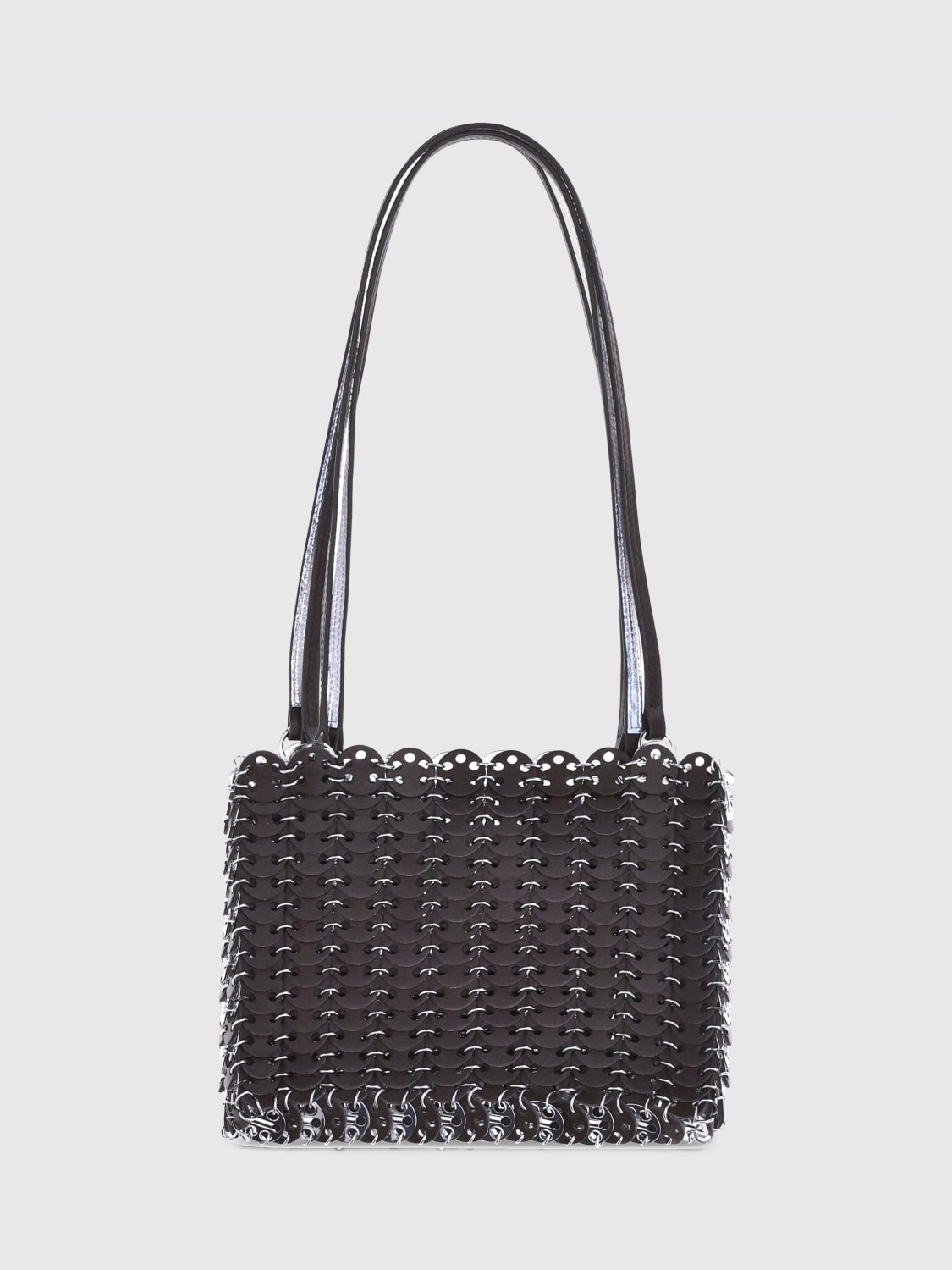 RABANNE MINI SAC: Sac porté épaule femme Rabanne, Marron - Img 2