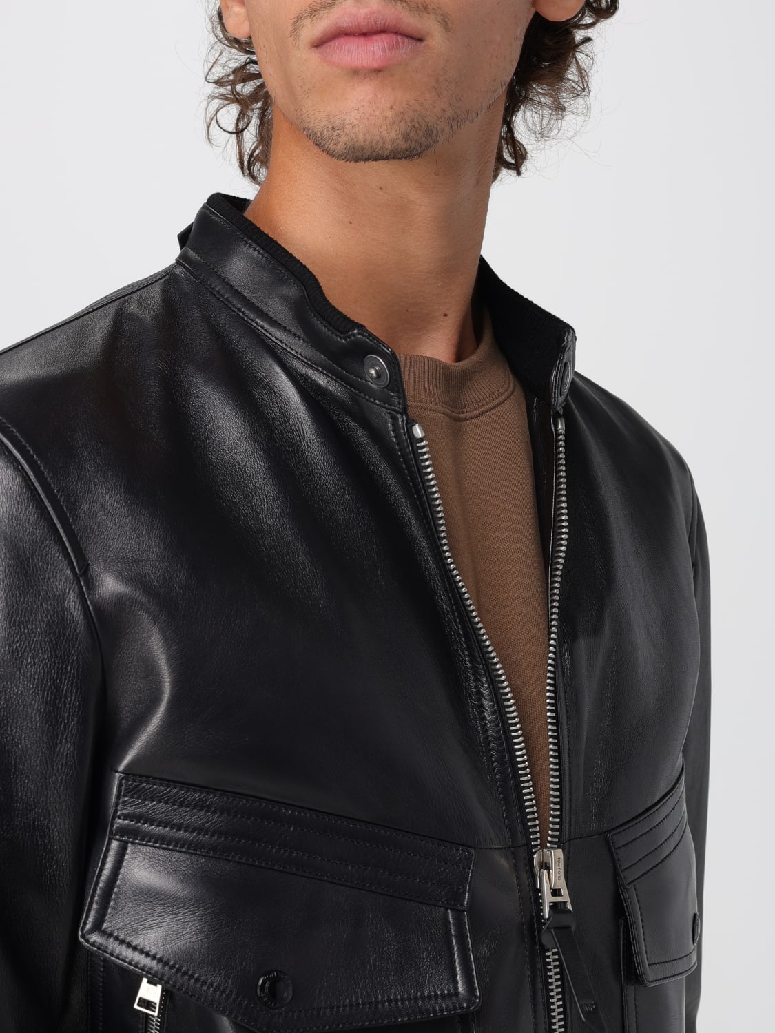 TOM FORD JACKE: Jacke herren Tom Ford, Schwarz - Img 5