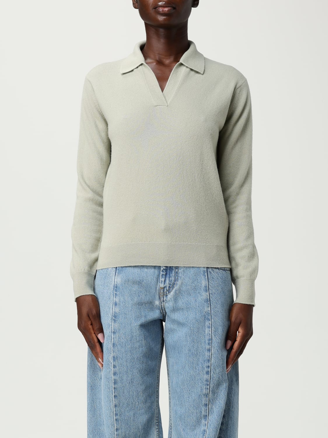 MAISON MARGIELA POLO: Jersey mujer Maison Margiela, Verde - Img 1