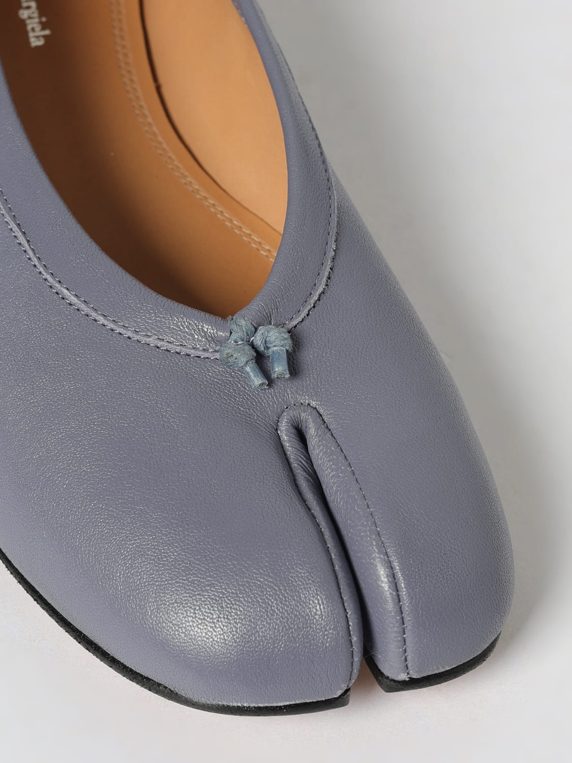 MAISON MARGIELA BALLET FLAT: Ballet flats woman Maison Margiela, Blue - Img 4