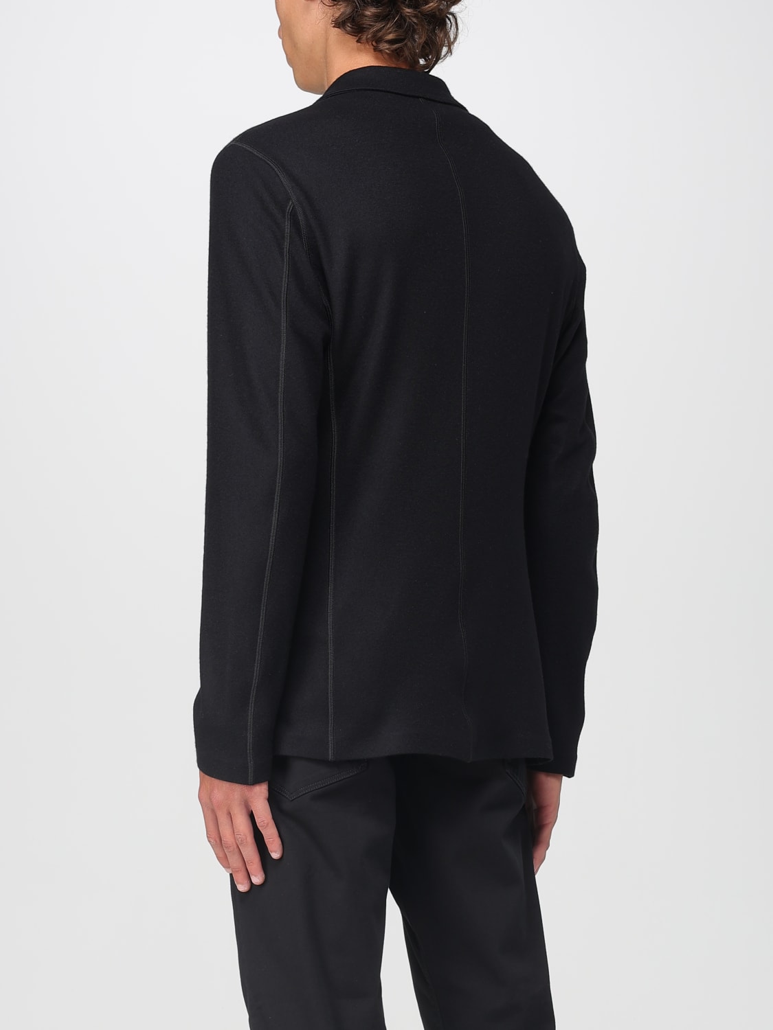 GIORGIO ARMANI JACKET: Blazer men Giorgio Armani, Black - Img 2