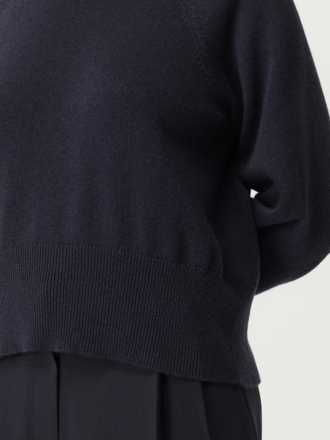 BRUNELLO CUCINELLI PULL: Pull femme Brunello Cucinelli, Bleu - Img 5