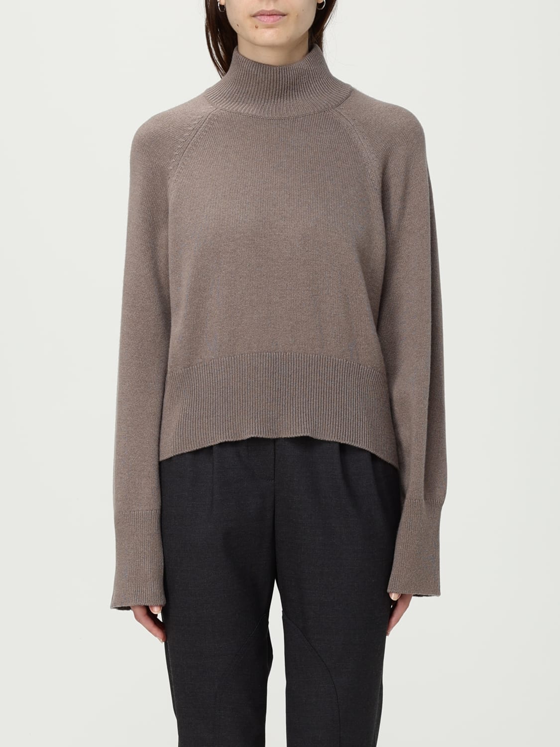 BRUNELLO CUCINELLI PULLOVER: Pullover damen Brunello Cucinelli, Grau - Img 1