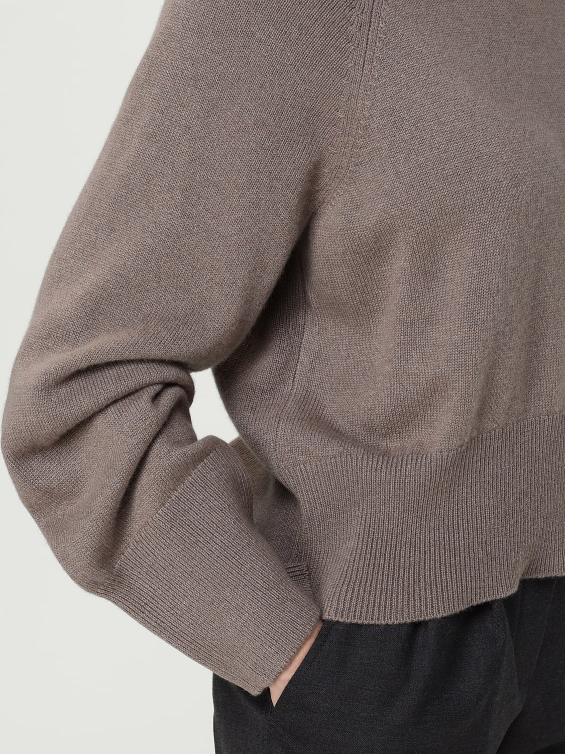 BRUNELLO CUCINELLI PULLOVER: Pullover damen Brunello Cucinelli, Grau - Img 5