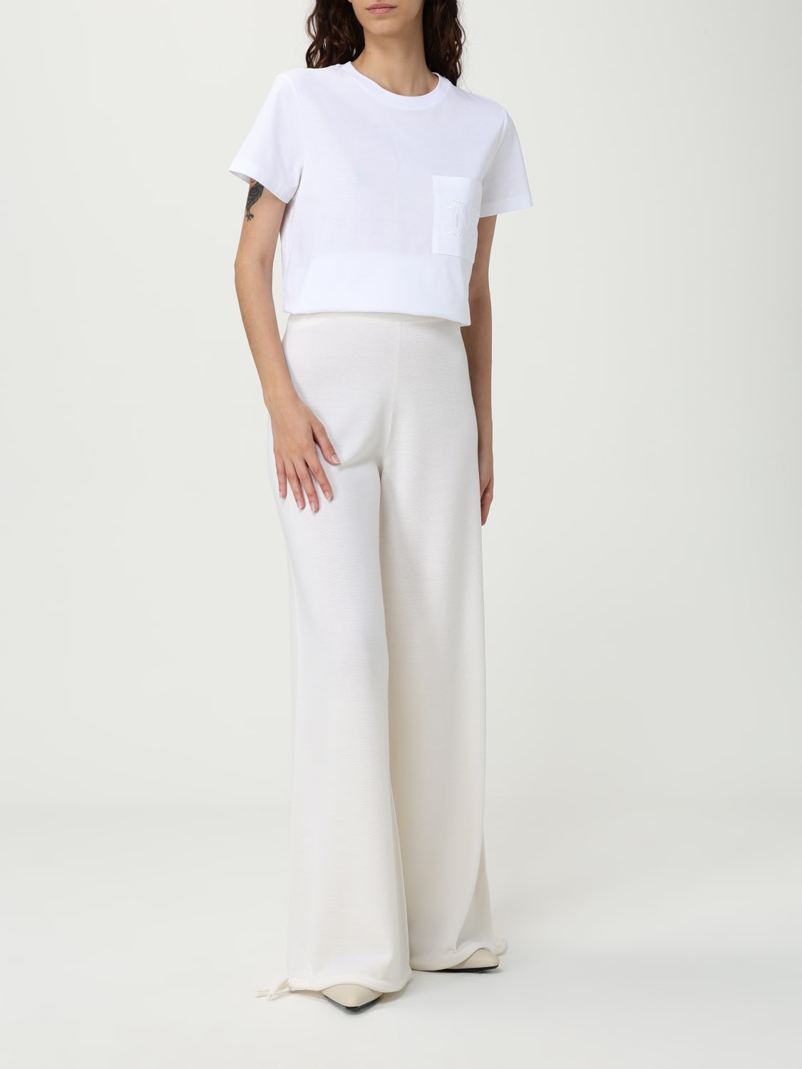 MAX MARA CAMISETA: Camiseta mujer Max Mara, Blanco - Img 2