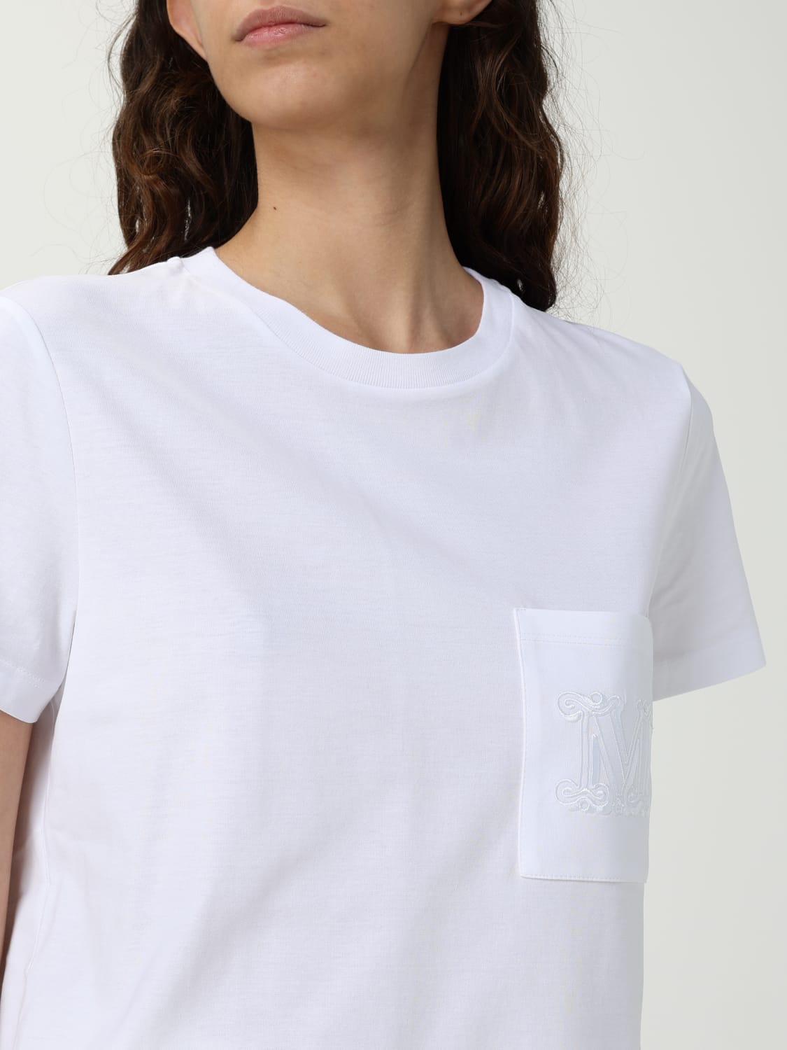 MAX MARA CAMISETA: Camiseta mujer Max Mara, Blanco - Img 5