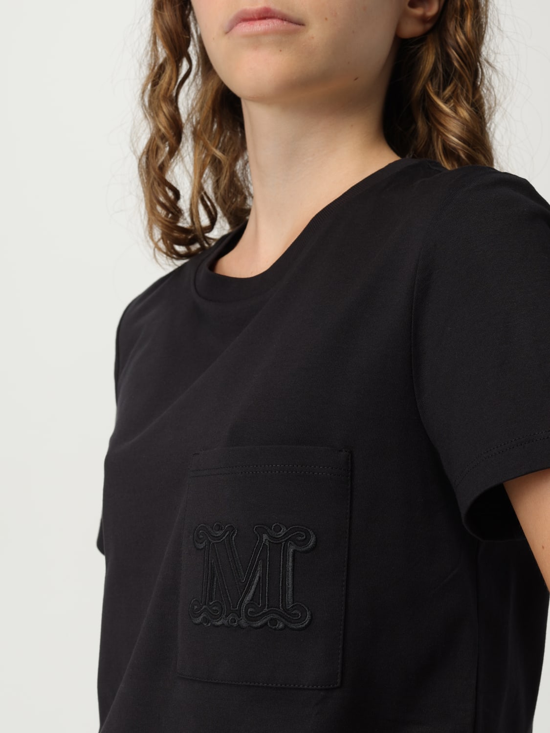 MAX MARA T-SHIRT: T-shirt damen Max Mara, Schwarz - Img 5