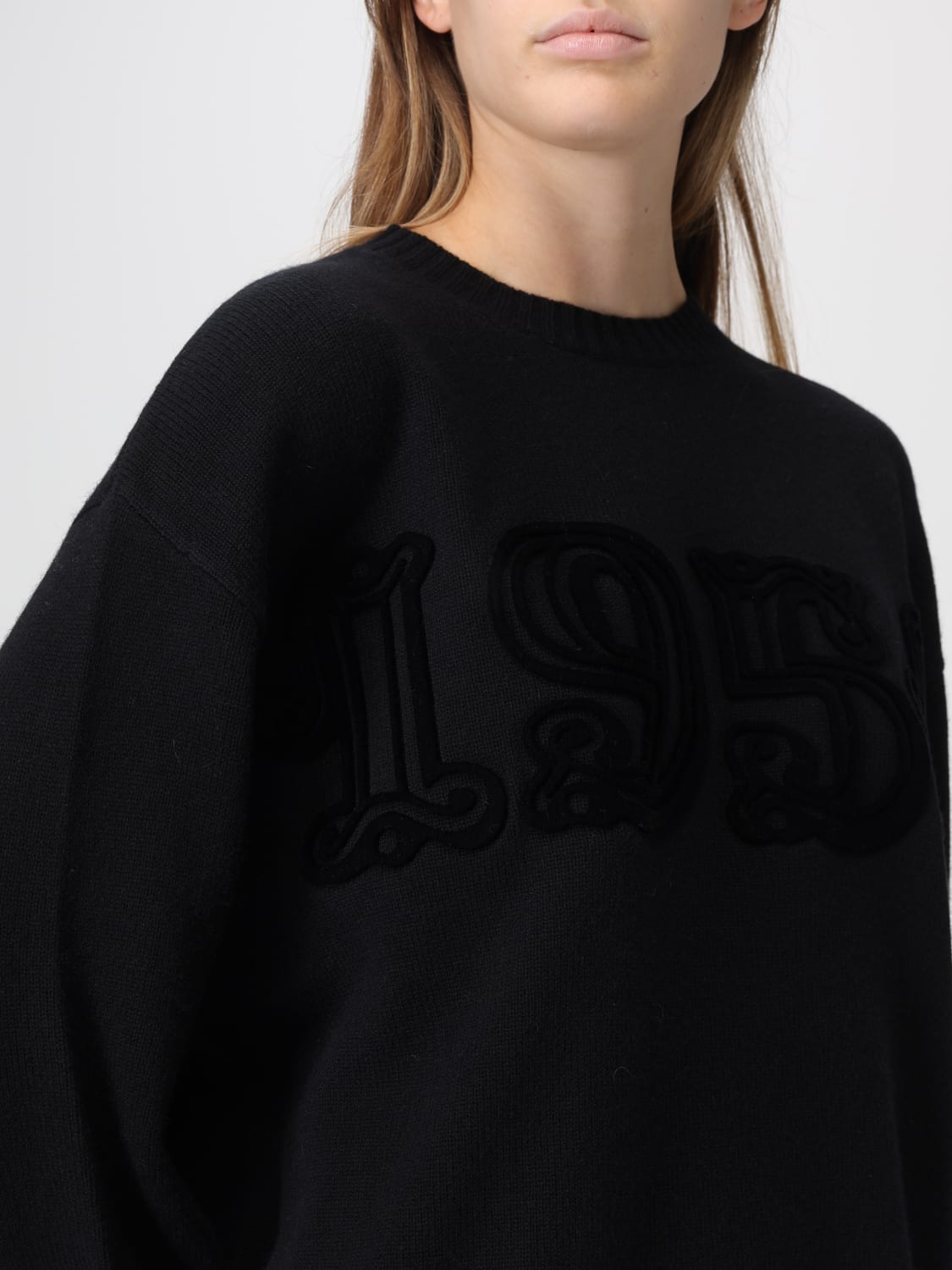 MAX MARA T-SHIRTS: T-shirt in cotone con monogramma 's Max Mara, Salvia - Img 5