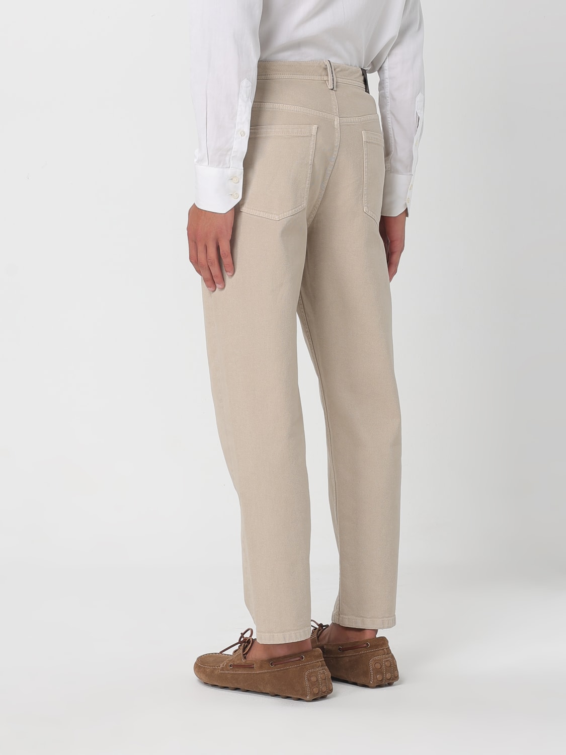 BRUNELLO CUCINELLI JEANS: Jeans men Brunello Cucinelli, Grey - Img 3