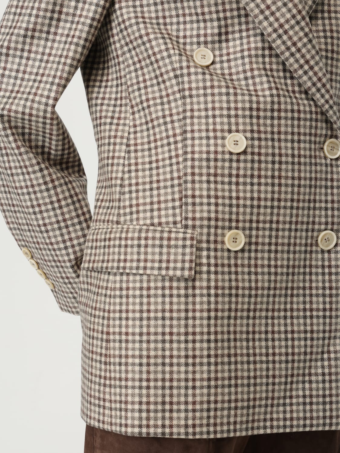 BRUNELLO CUCINELLI VESTE: Blazer femme Brunello Cucinelli, Beige - Img 5