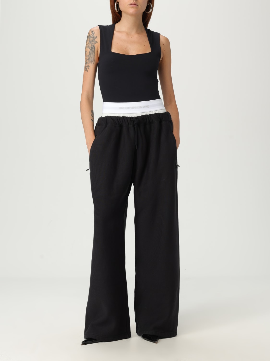 ALEXANDER WANG TROUSERS: Trousers woman Alexander Wang, Black - Img 2