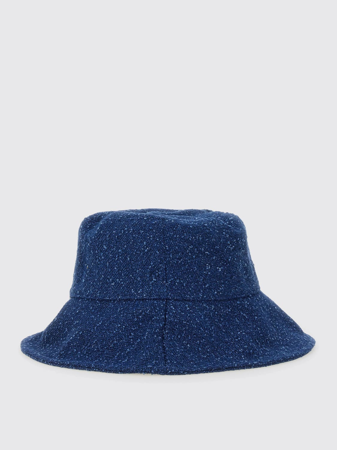 MSGM CAPPELLO: Cappello da pescatore in cotone MSGM, Denim - Img 2