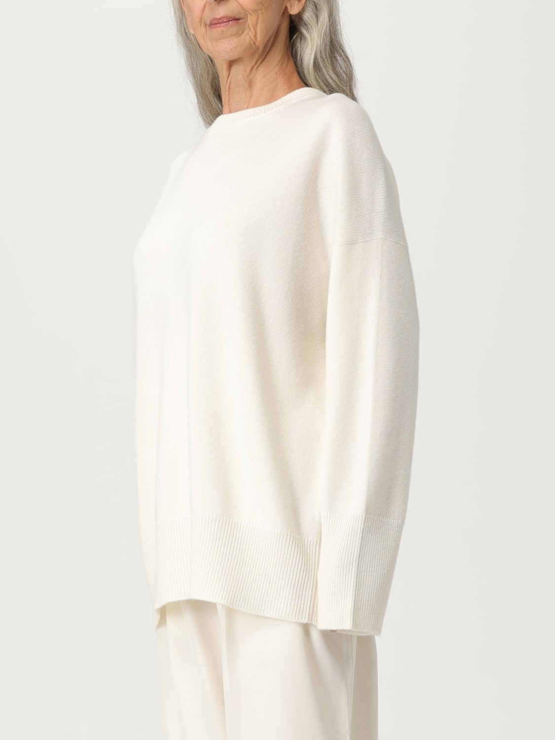 BRUNELLO CUCINELLI PULL: Pull femme Brunello Cucinelli, Beige - Img 4