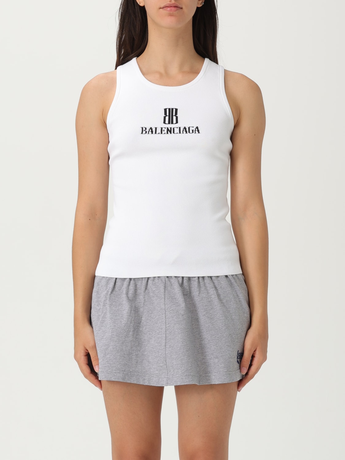 BALENCIAGA T-SHIRT: T-shirt woman Balenciaga, White - Img 1
