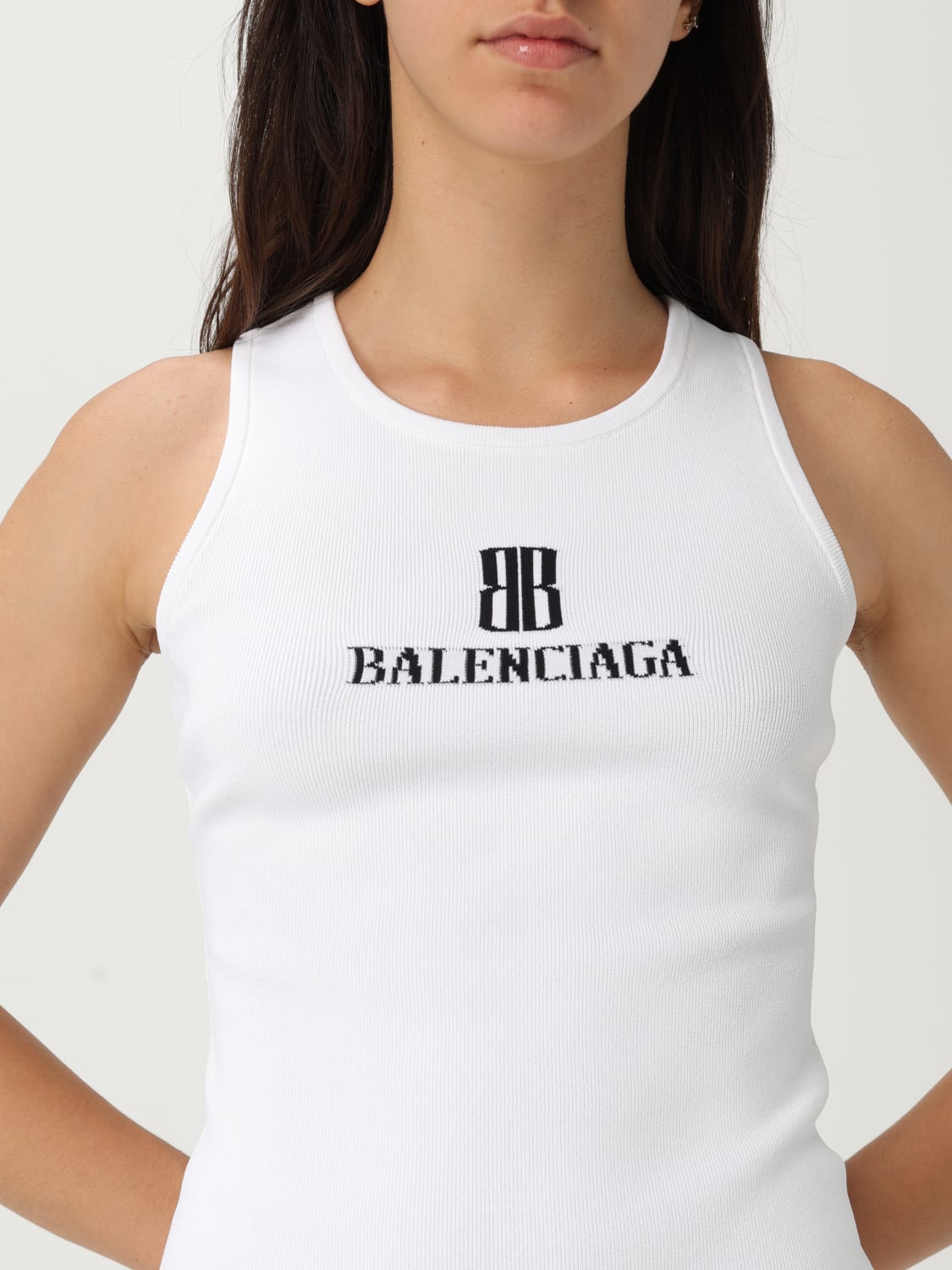 BALENCIAGA T-SHIRT: T-shirt woman Balenciaga, White - Img 5