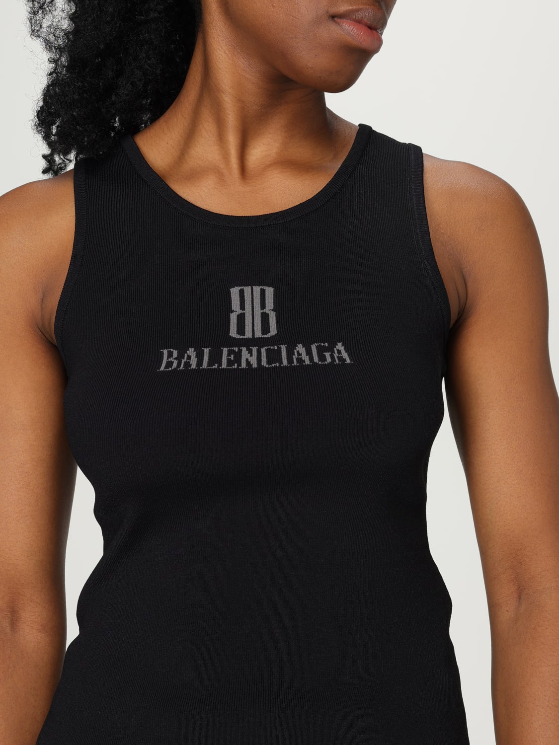BALENCIAGA T-SHIRT: T-shirt woman Balenciaga, Black - Img 5