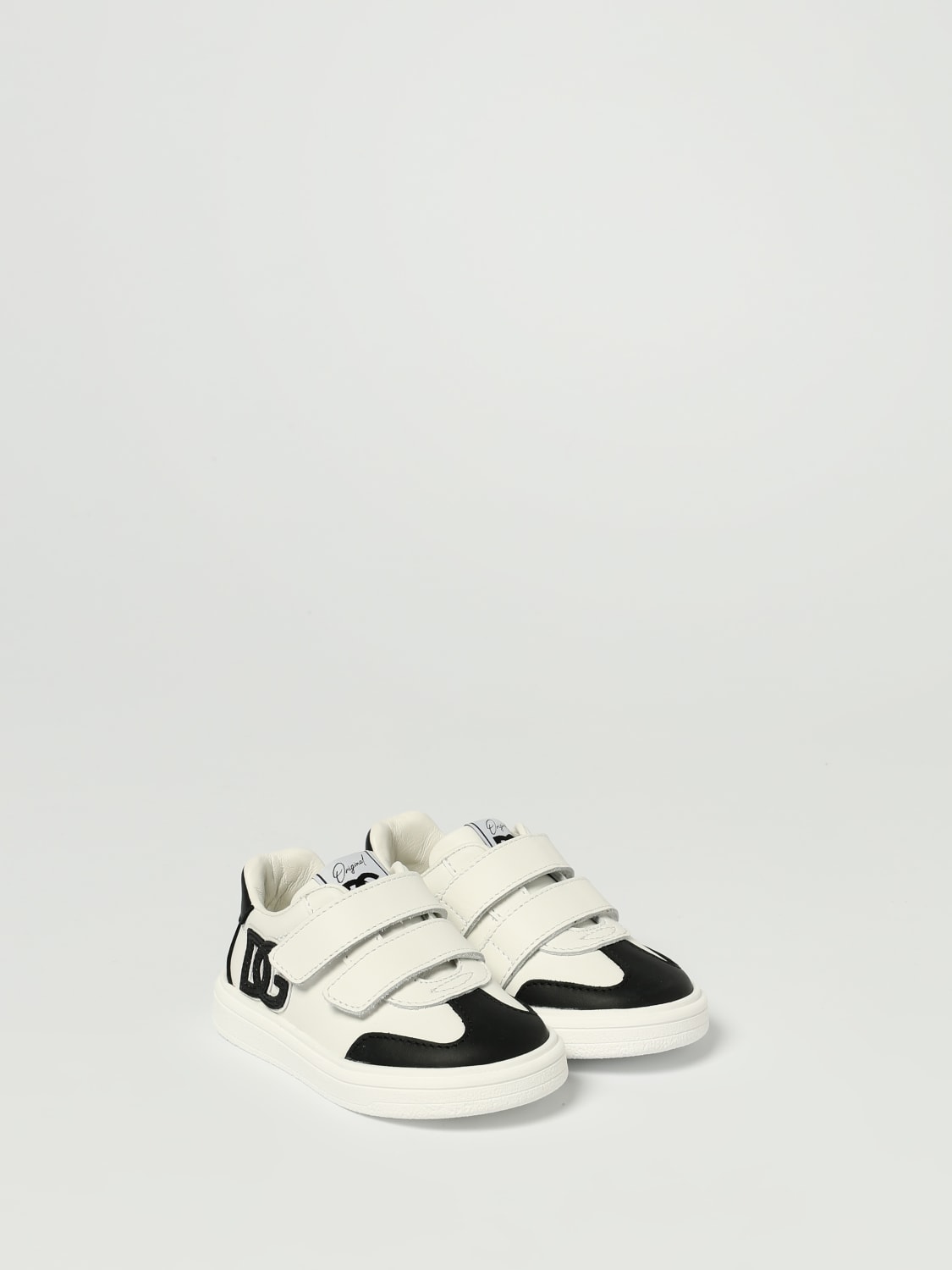 DOLCE & GABBANA BASKETS: Chaussures enfant Dolce & Gabbana, Blanc - Img 2