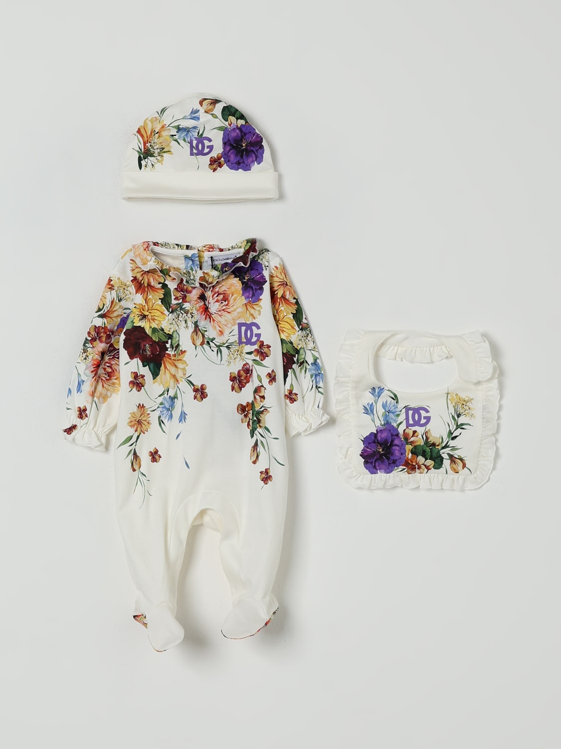 DOLCE & GABBANA JUMPSUIT: Tracksuits kids Dolce & Gabbana, Multicolor - Img 1