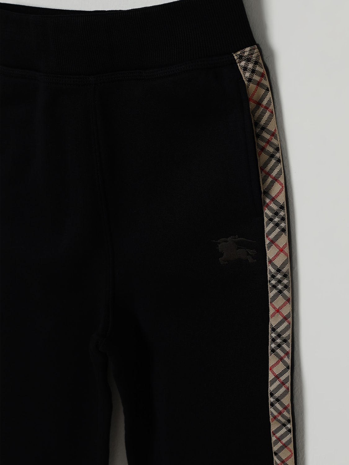 BURBERRY PANTS: Pants kids Burberry, Black - Img 3